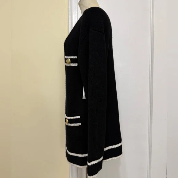 Alice + Olivia
Bradford Tipped Cardigan - Picture 10 of 12